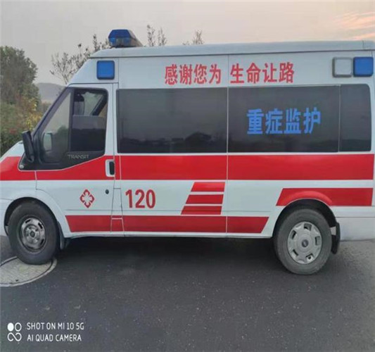 石碌镇救护车出租服务案例3